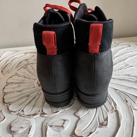 Sorel Women's Evie Sport Lace Bootie black size 10 - Picture 4 of 10